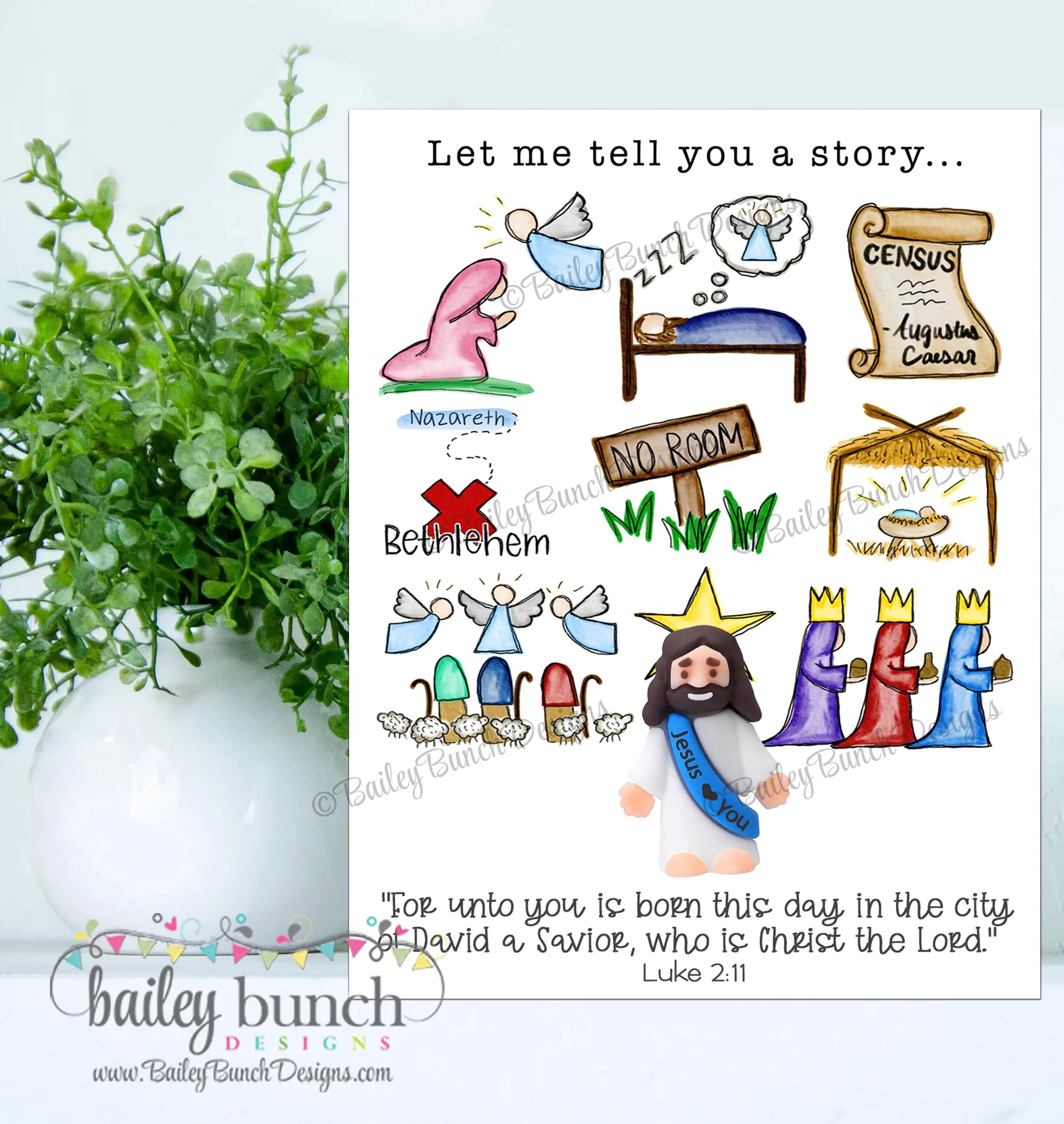 bible christmas story printable page 4