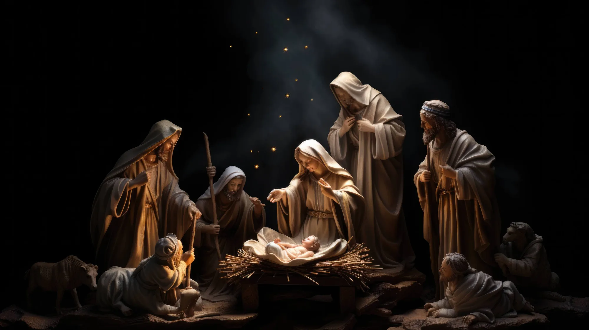 birth of the jesus - Jesus Birth Wallpapers 4k, HD Backgrounds on WallpaperBat