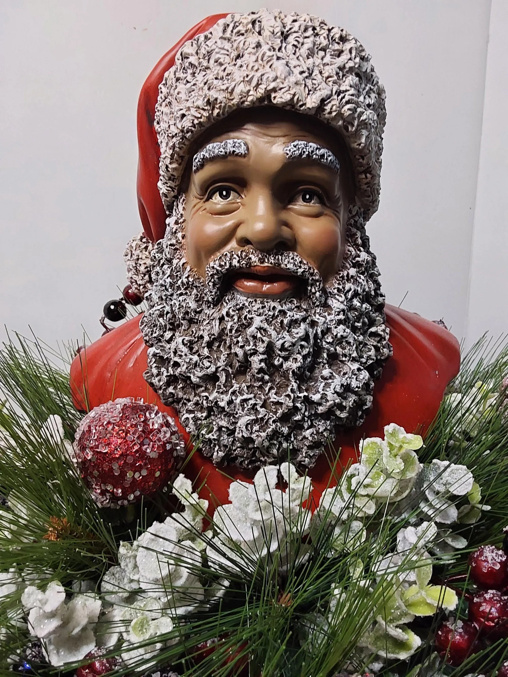 black santa claus figurines printable page 3