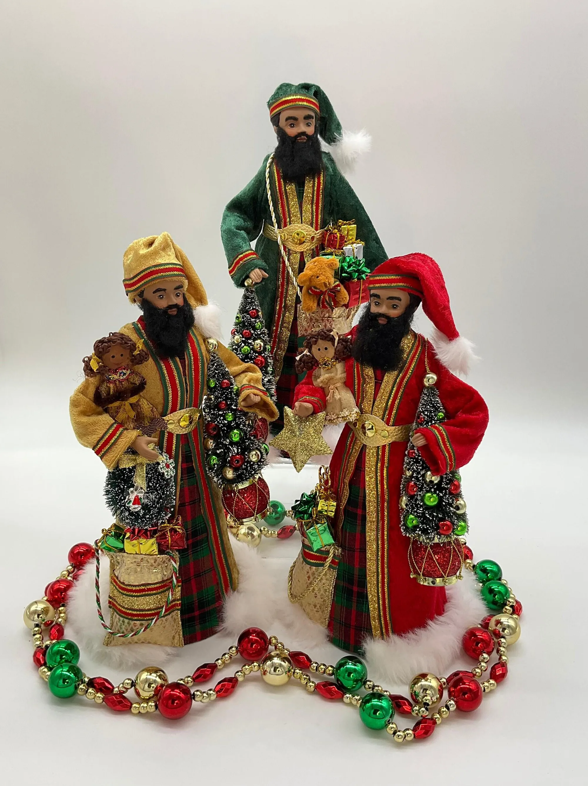 Black Santa figure craft