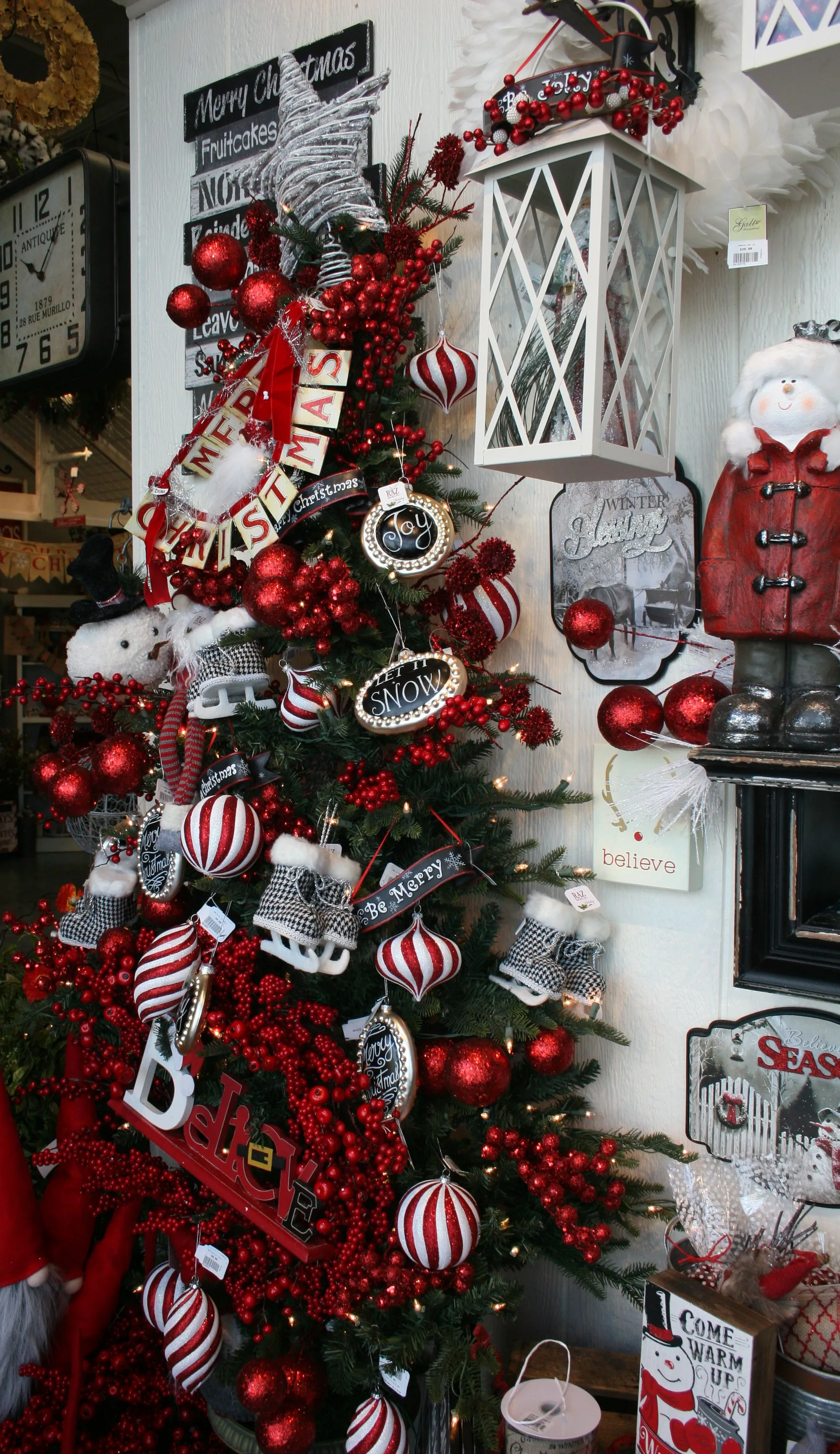 black santa decorations - The Best Black Christmas Decorations Ideas adriennebailoncoolschw
