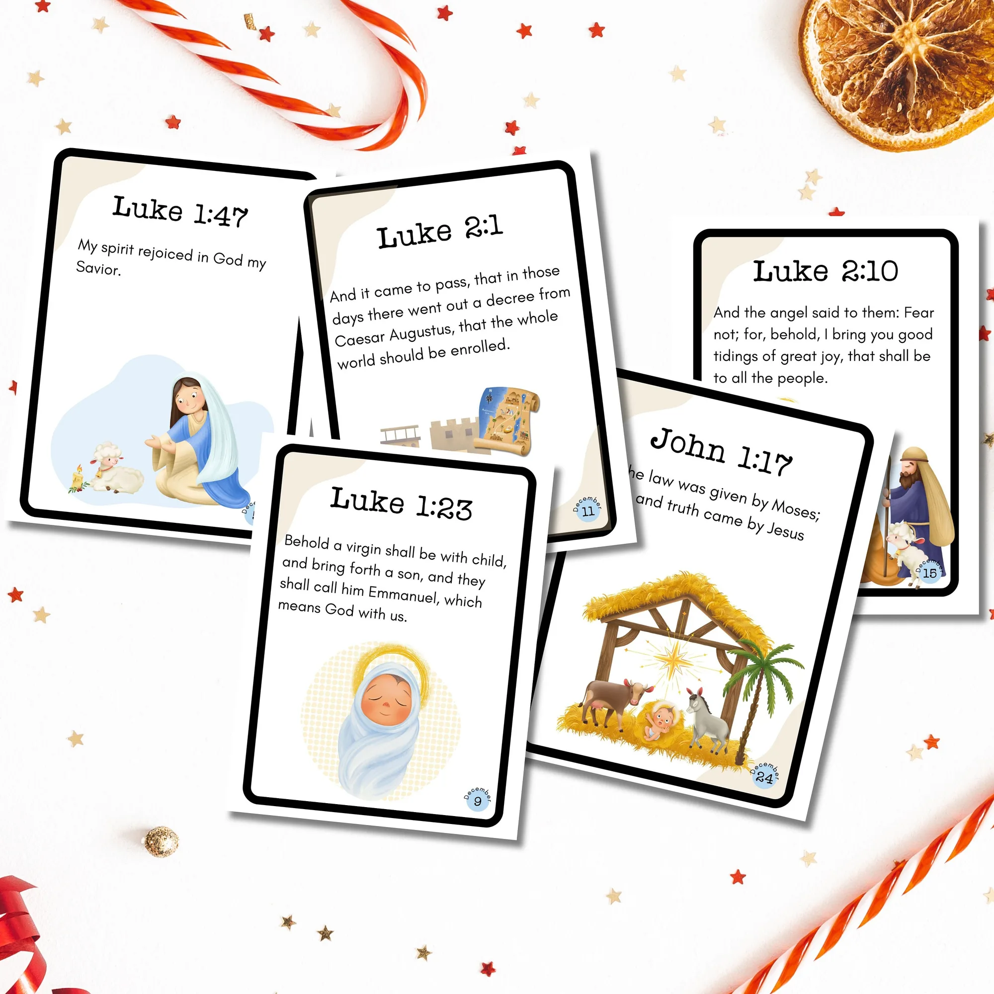 christmas bible verses for cards printable page 7