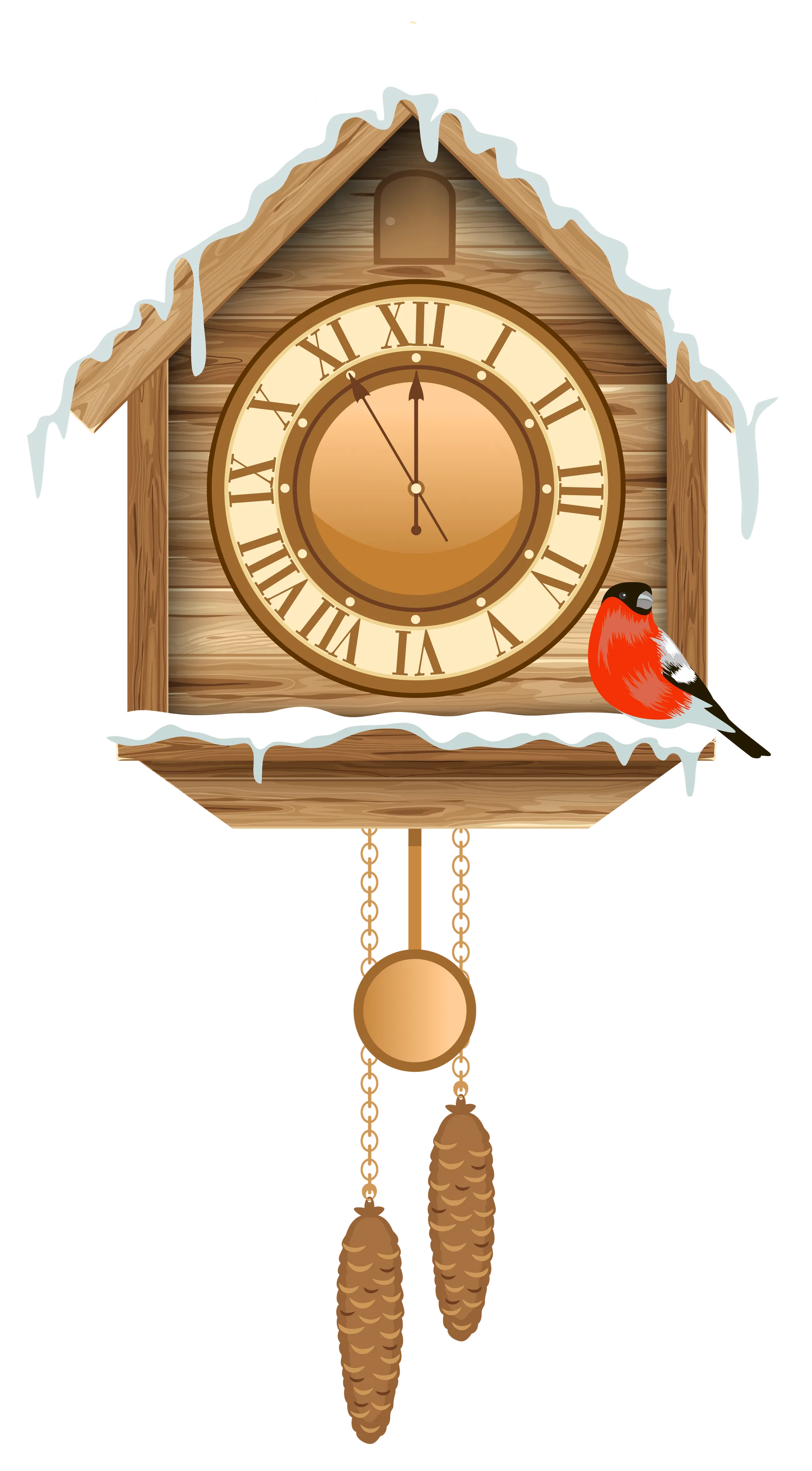 christmas clock printable page 4