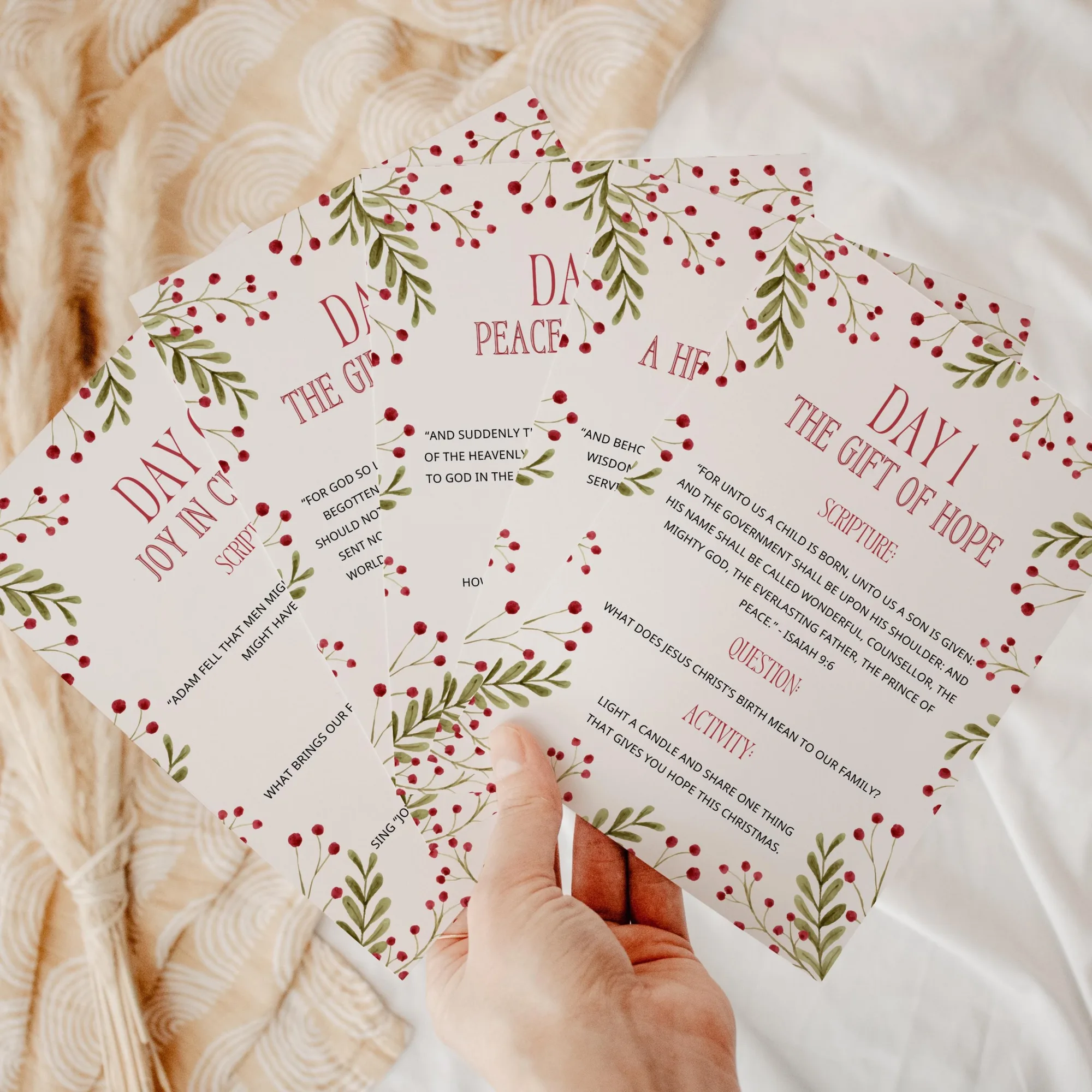 lds christmas devotionals printable