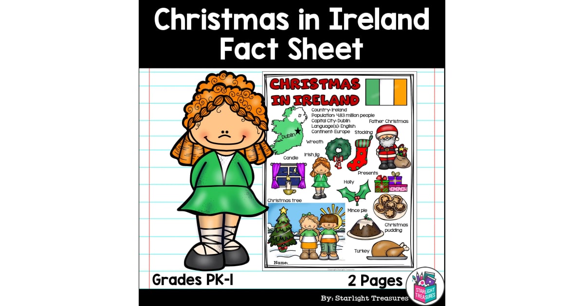 11 Free Printable Christmas Ireland Traditions Pages