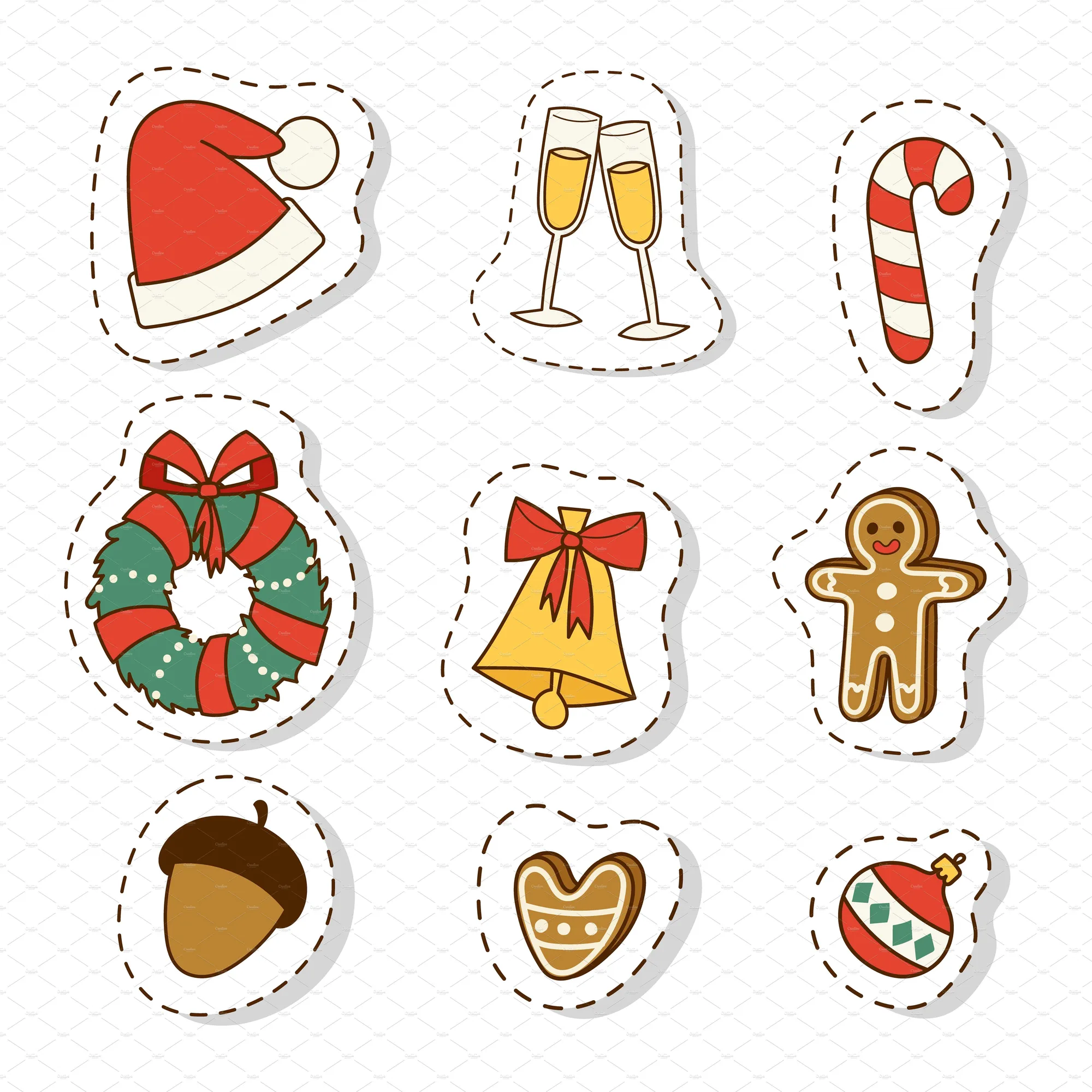 christmas symbolic - Symbols Of Christmas Printable