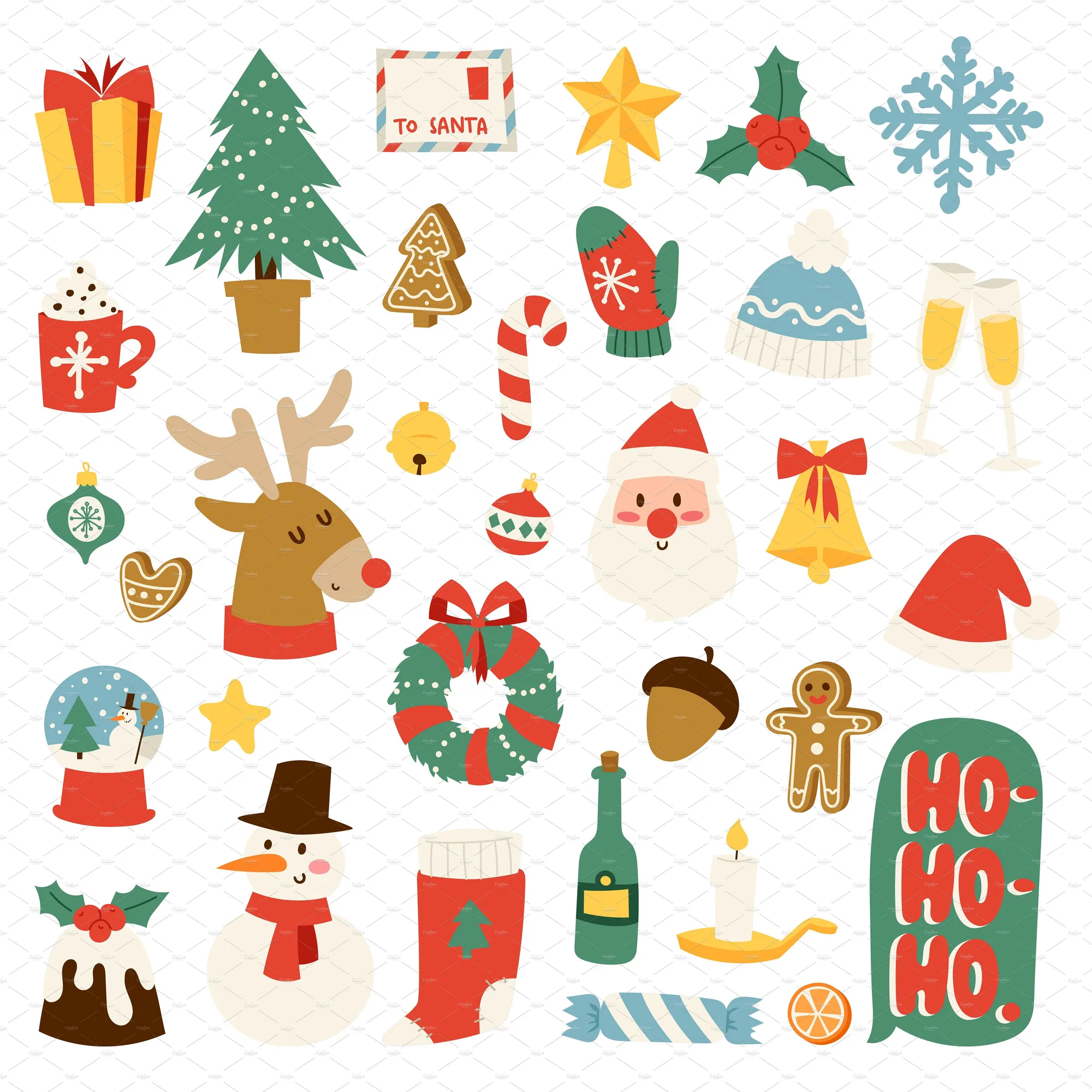 christmas symbols printable page 2