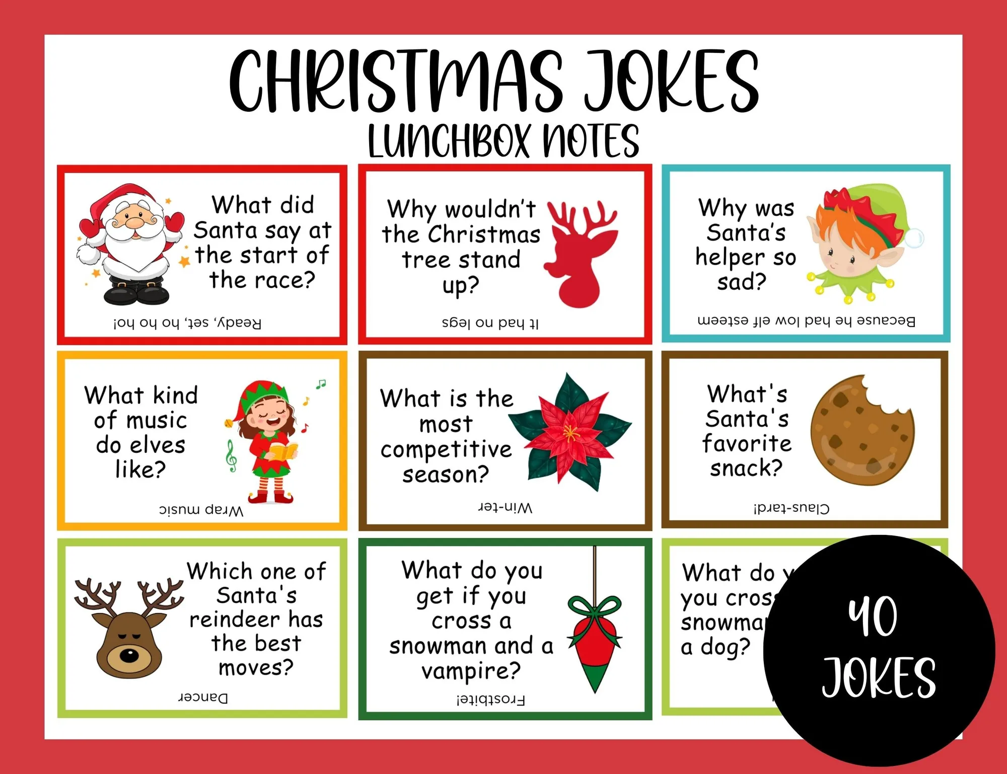 funniest xmas joke printable page 2