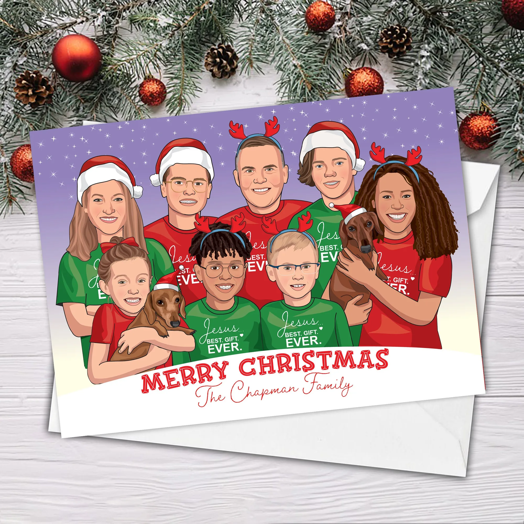 funny christmas card - Fun Family Christmas Cards De Haus Blog