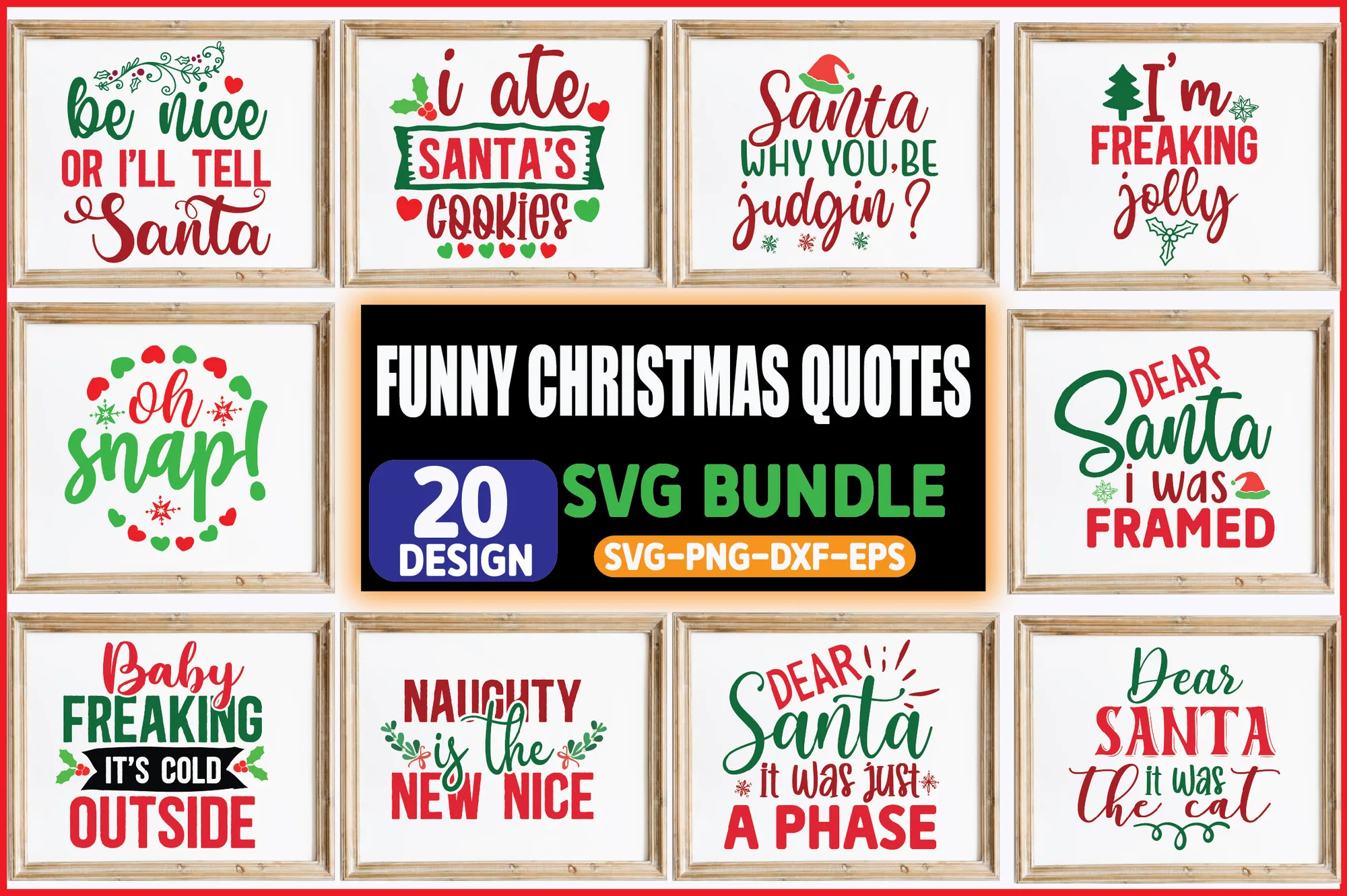 funny christmas sayings printable page 4