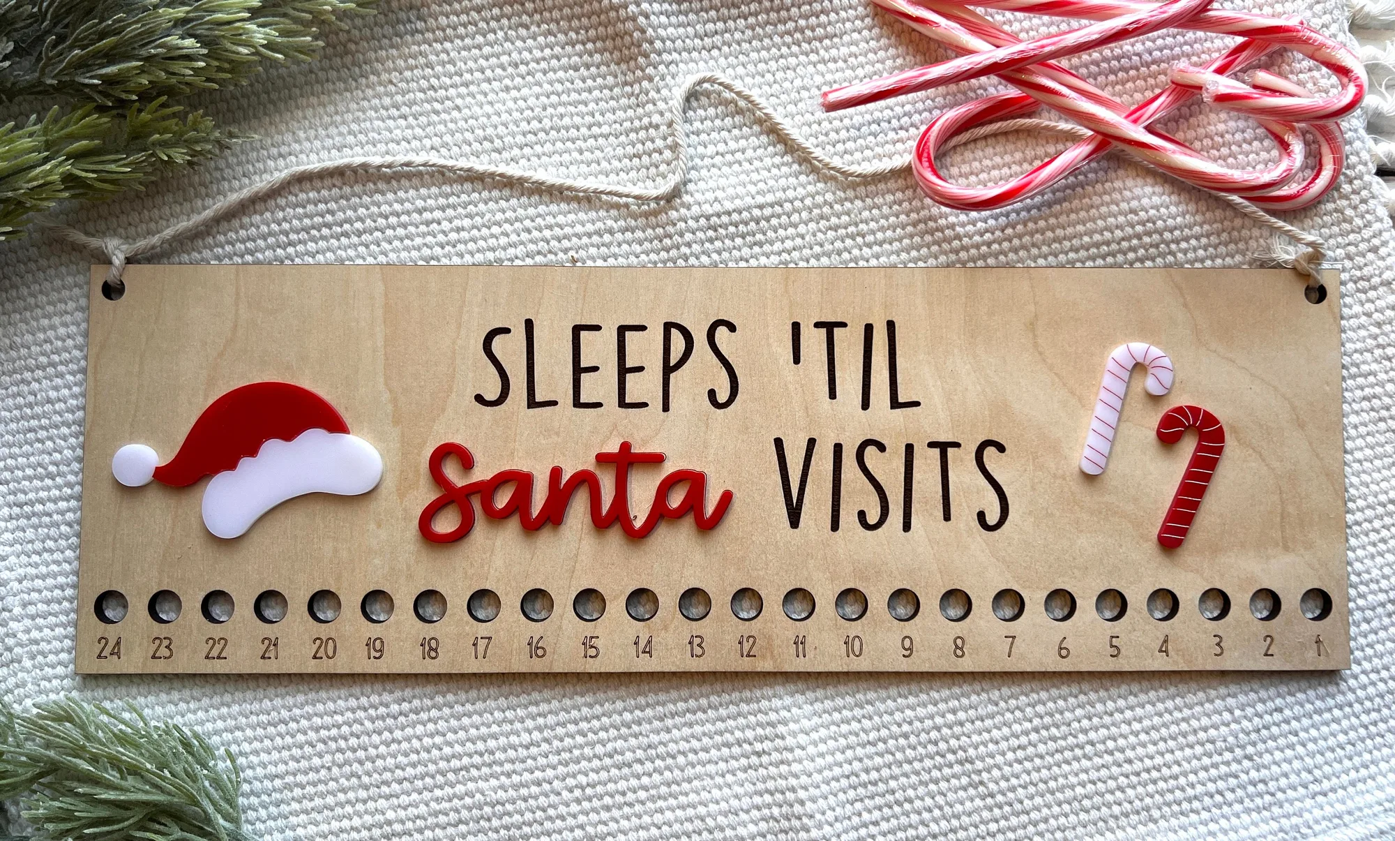 how many sleeps till christmas printable page 2