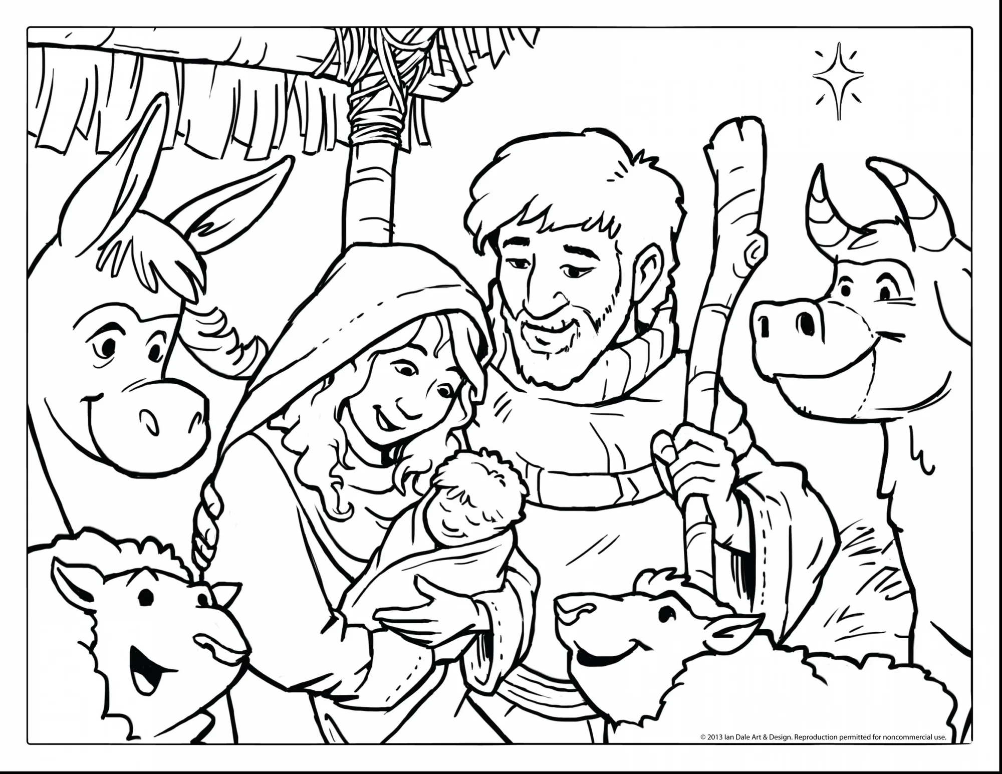 how was jesus born printable page 4