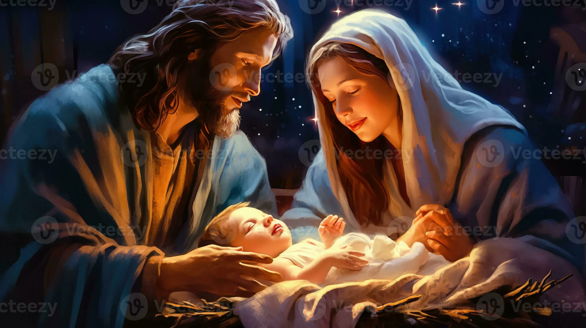 jesus and merry christmas