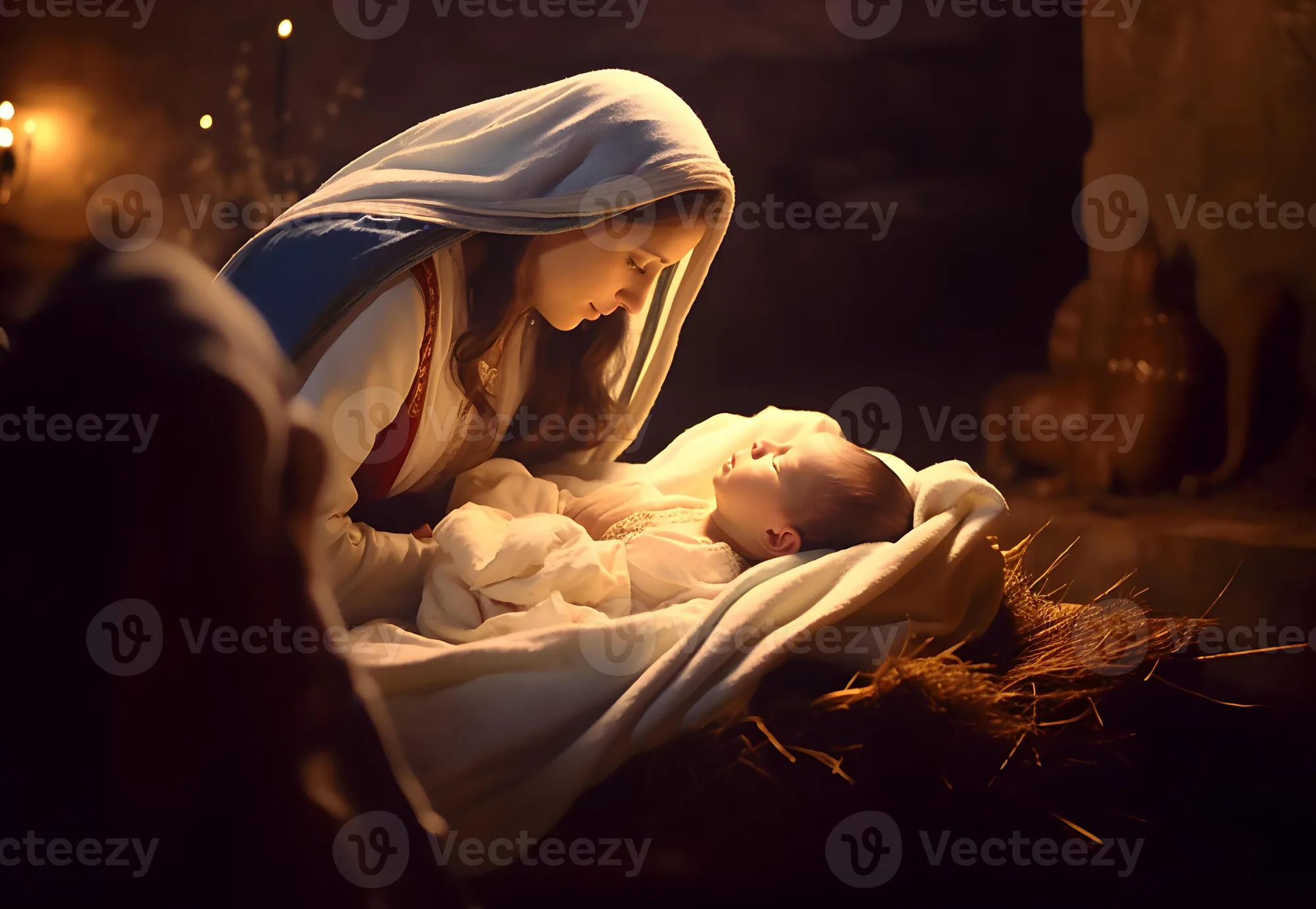 baby jesus in manger