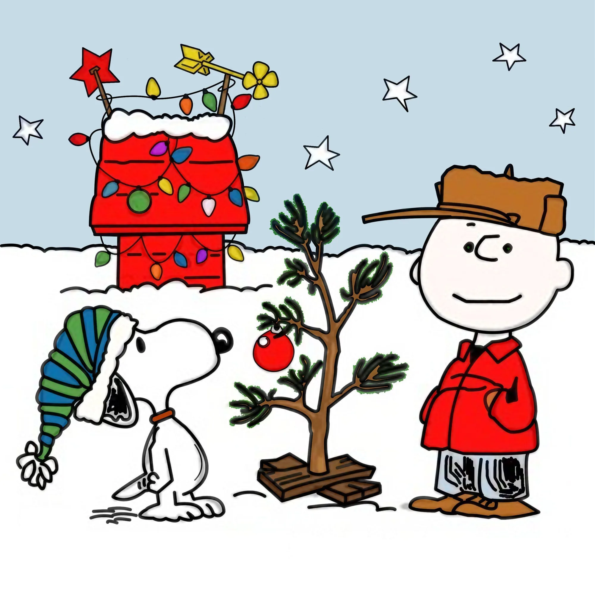 merry christmas snoopy - Peanuts Christmas Wallpapers Wallpaper Cave