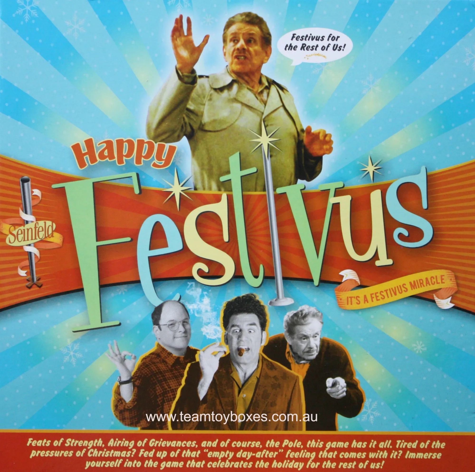 seinfeld festivus episode - Seinfeld's Happy Festivus Board Game