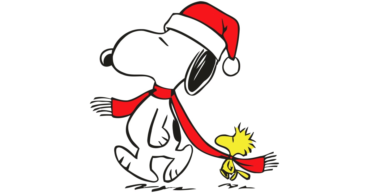 Snoopy Christmass for Easy Practice