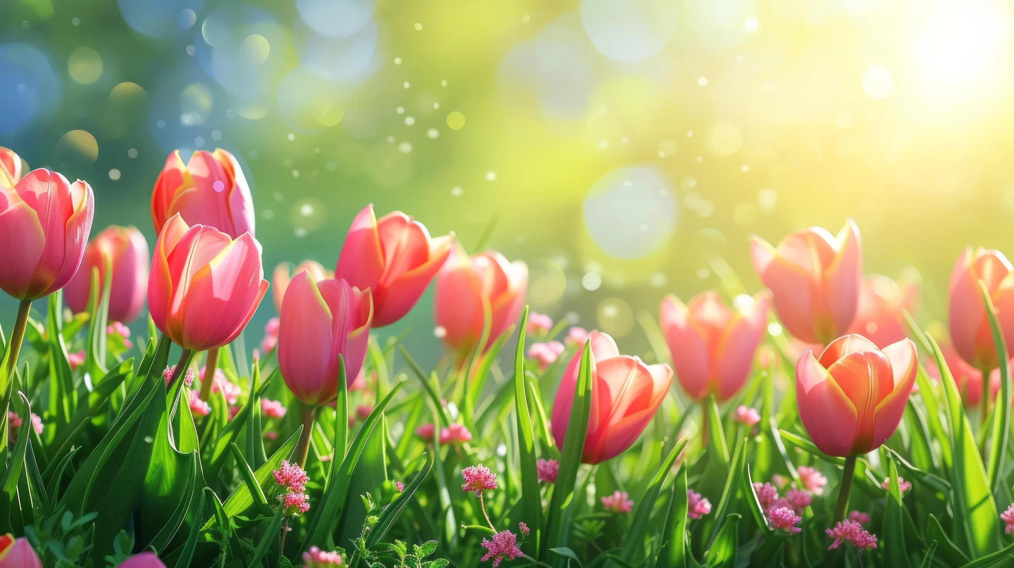 spring holiday poster template