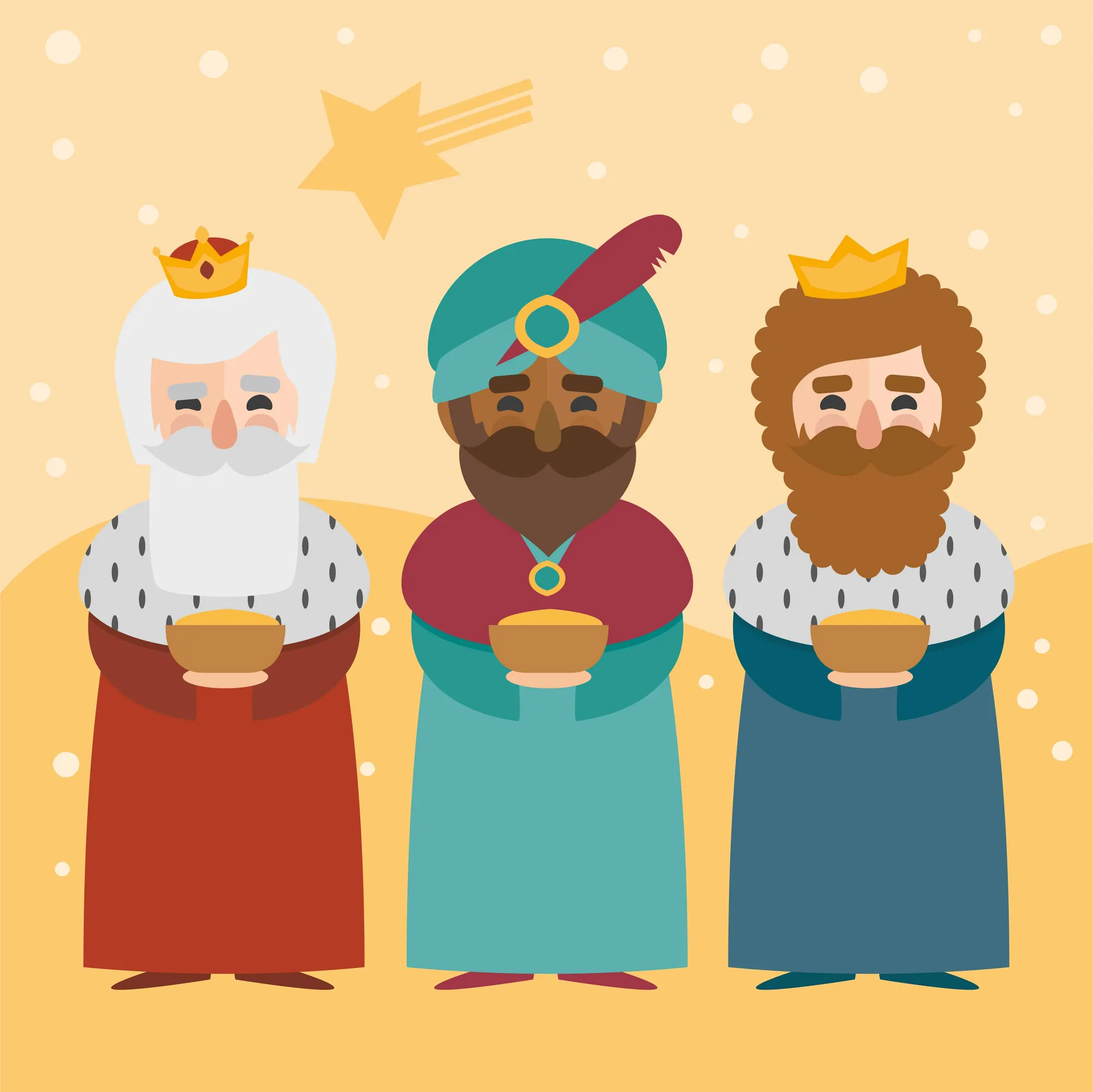 Three kings magi origin history