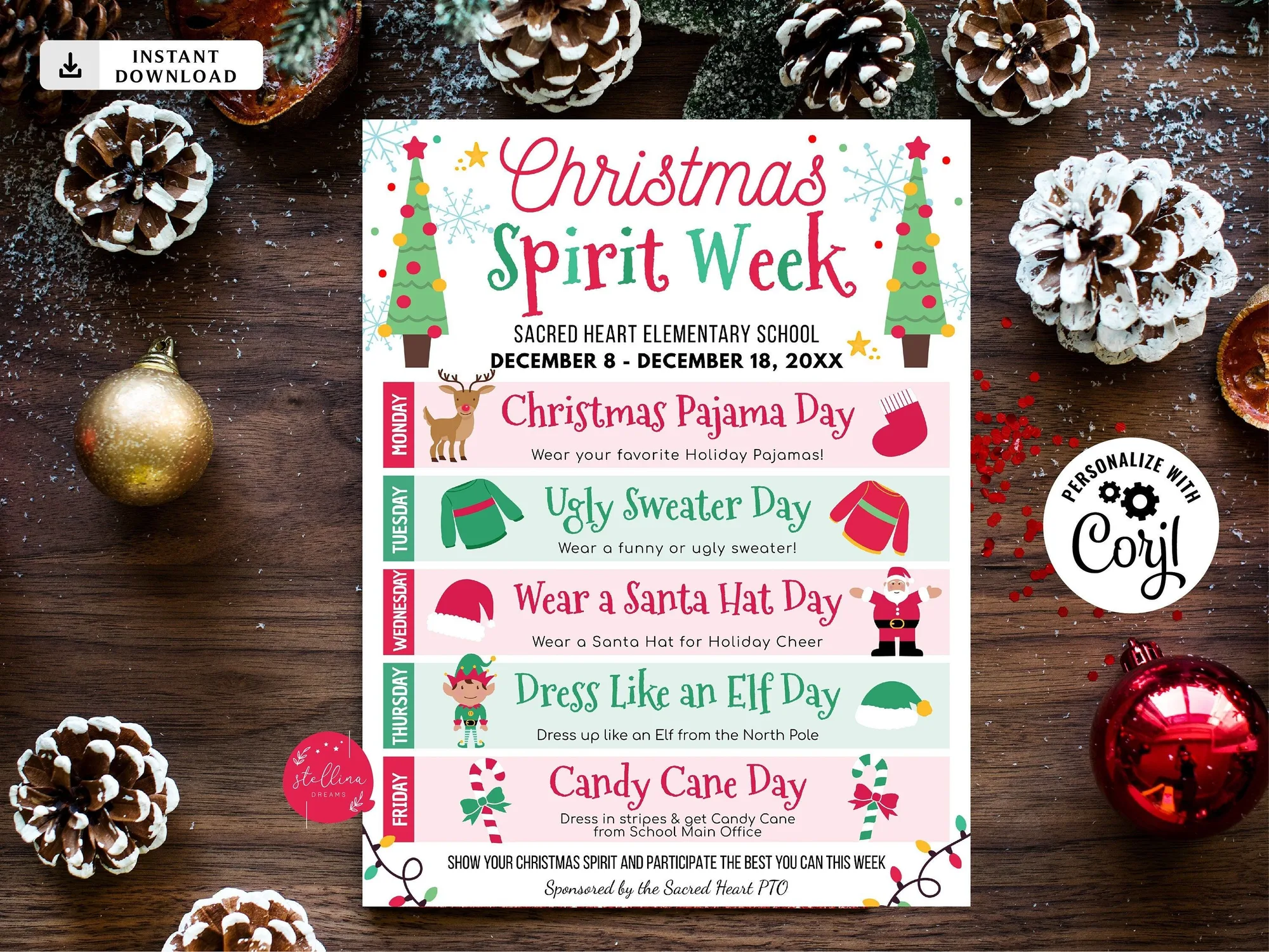 what is christmas spirit printable page 3