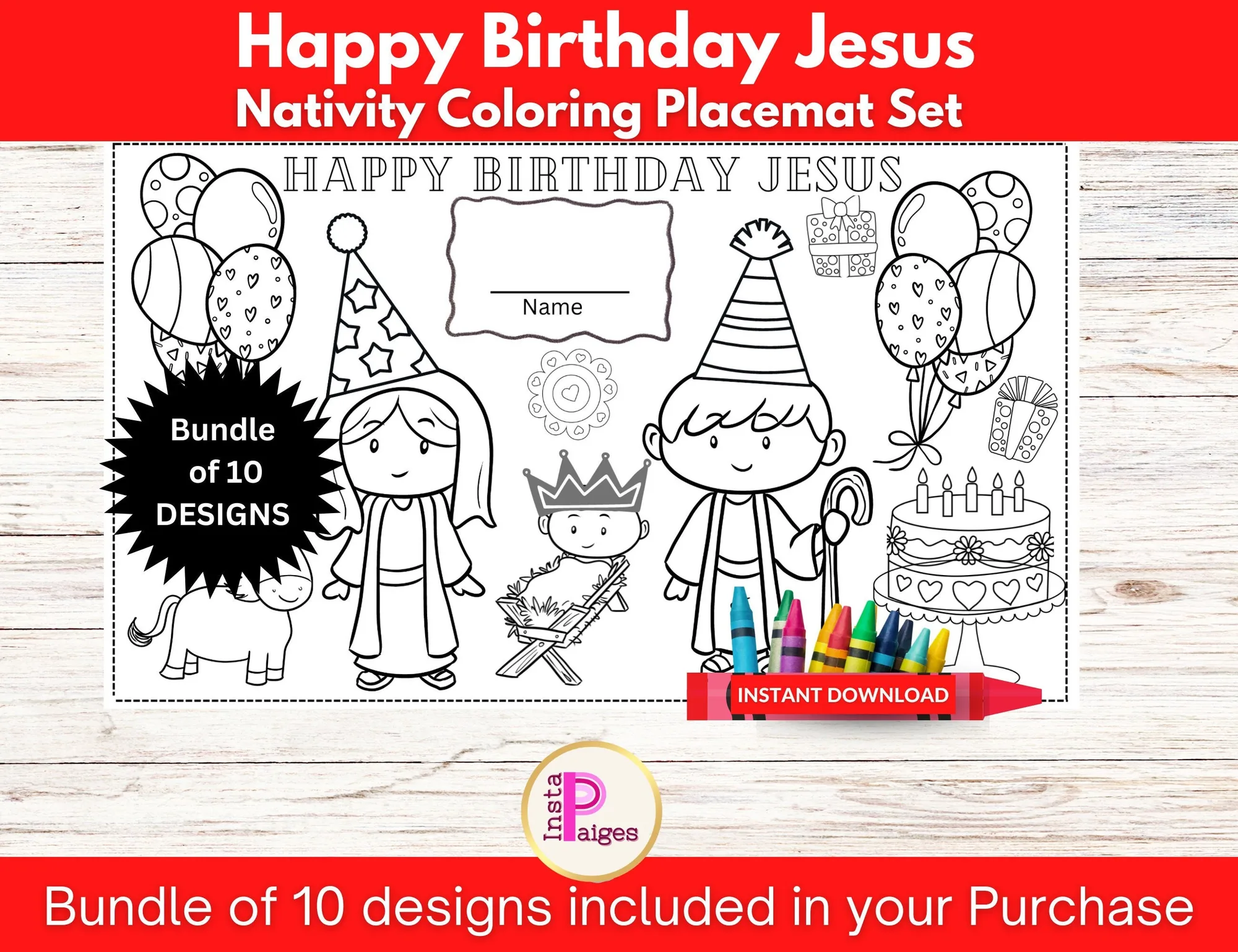 when was jesus birthday printable page 4